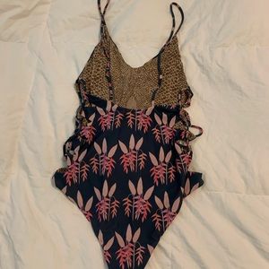 Acacia Florence heliconia one piece